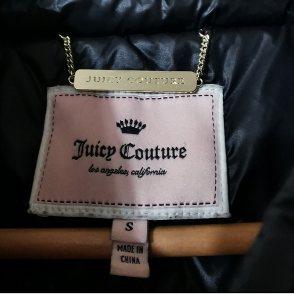 Juicy Couture Moto Biker Puffer Jacket - Picture 4 of 12